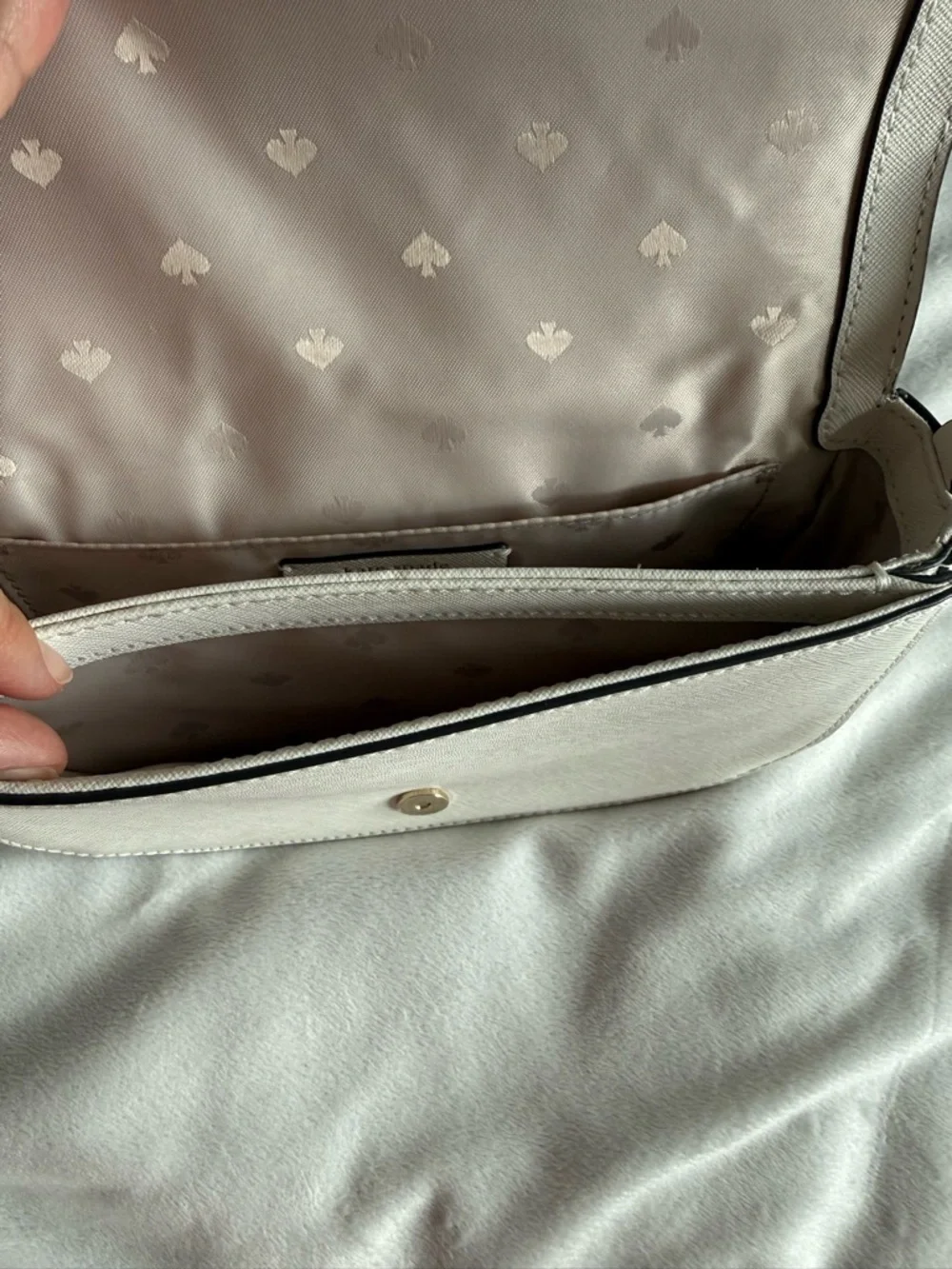 Kate Spade Reiley Raffia Flap Crossbody Bag EUC